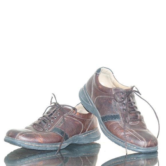 Mens 7.5 BASS WATSON Leather Casual Dress Oxfords main image 11